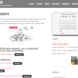 Page des documents téléchargeables du site ajbcb.fr